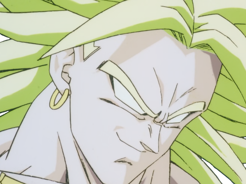 broly super saiyen legendaire dragon ball dbz oav8 1993 berserker muscle fou brolyseretient pascanon anime