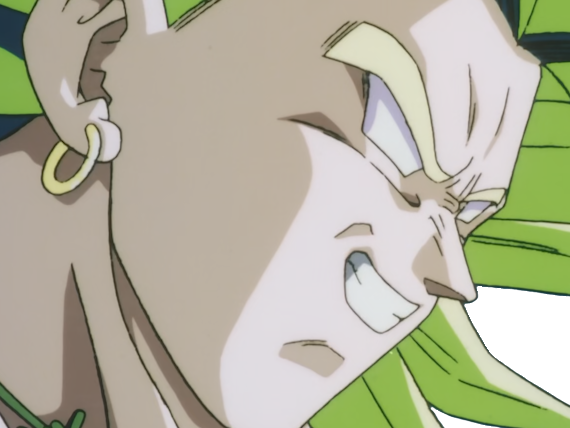 broly super saiyen legendaire dragon ball dbz oav8 1993 berserker muscle fou brolyseretient pascanon anime