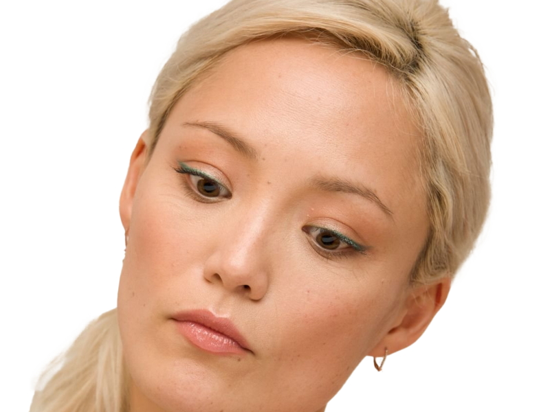 pom alexandra klementieff actrice francaise coreenne russe asiatique metis blonde yeux marrons trentaine trentenaire