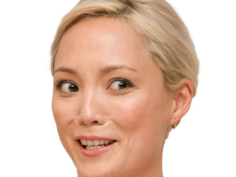 pom alexandra klementieff actrice francaise coreenne russe asiatique metis blonde yeux marrons trentaine trentenaire