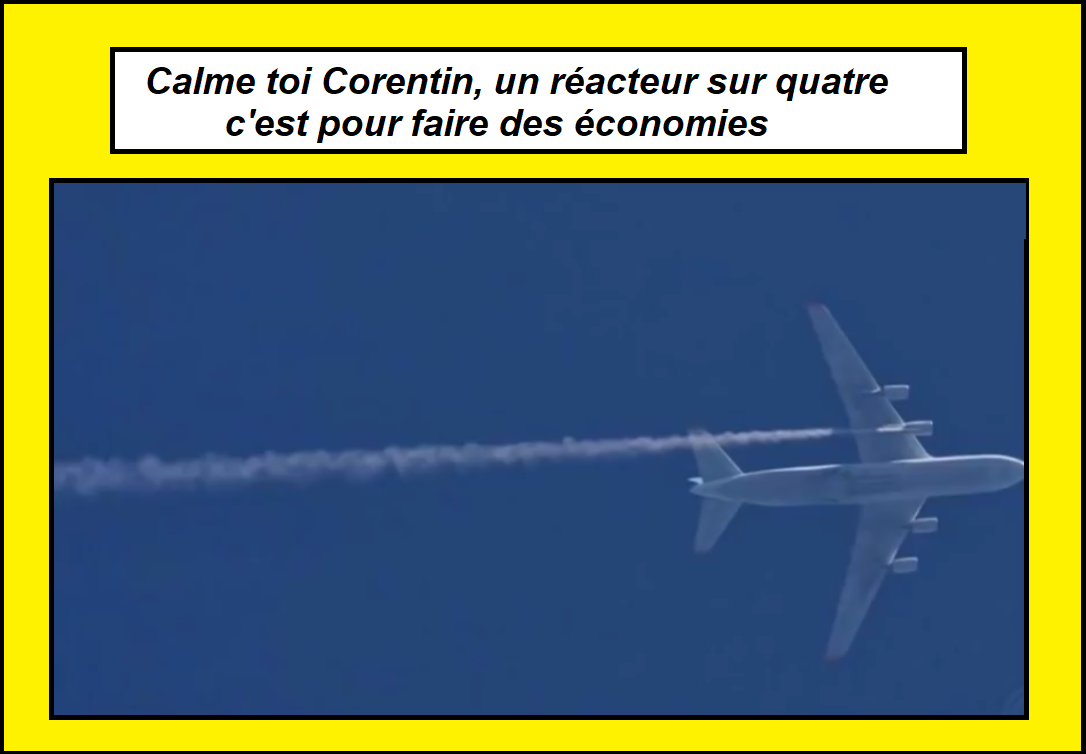 1 reacteur sur 4 pas de complot chemtrails epandage empoisonneurs communistes