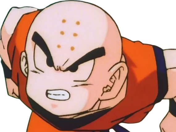 krilin kuririn terrien humain art martiaux ecoledelatortue meilleurami chauve pasdenez dragon ball dbz anime manga