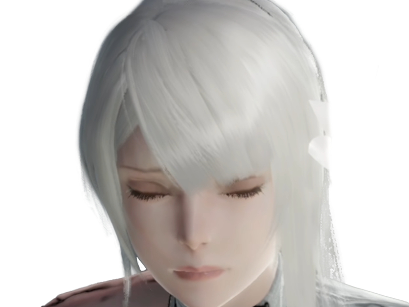 kaine nier replicant ver122474487139 replicants jeu video japonais femme cheveux blancs epeiste