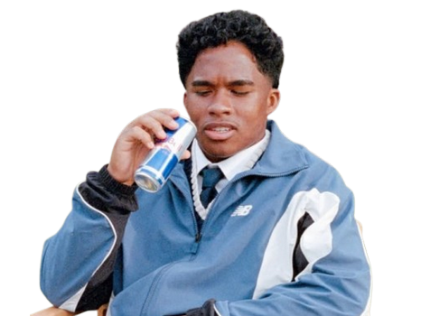 endrick bresil real gros lard redbull pizza manger boire mcdo obese drink beber miam madrid