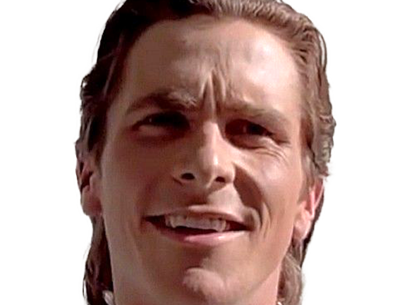 patrick bateman christian bale psychopathe tueur fou bg sigma reussite argent american psycho chad brun