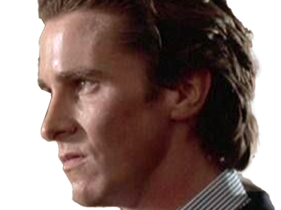 patrick bateman christian bale psychopathe tueur fou bg sigma reussite argent american psycho chad brun