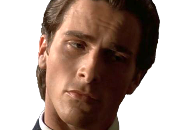 patrick bateman christian bale psychopathe tueur fou bg sigma reussite argent american psycho chad brun