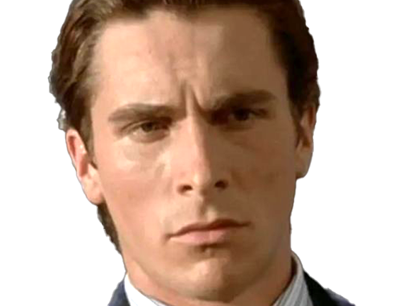 patrick bateman christian bale psychopathe tueur fou bg sigma reussite argent american psycho chad brun