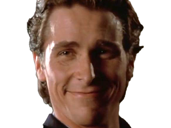 patrick bateman christian bale psychopathe tueur fou bg sigma reussite argent american psycho chad brun