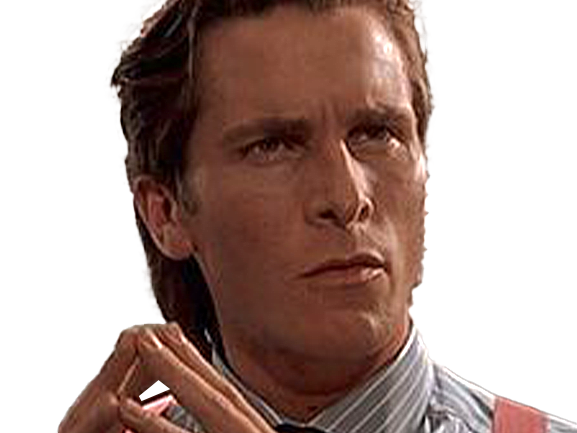 patrick bateman christian bale psychopathe tueur fou bg sigma reussite argent american psycho chad brun