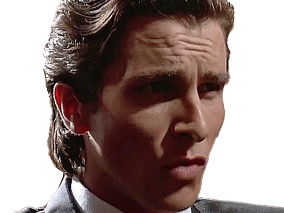 patrick bateman christian bale psychopathe tueur fou bg sigma reussite argent american psycho chad brun