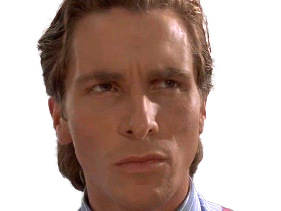 patrick bateman christian bale psychopathe tueur fou bg sigma reussite argent american psycho chad brun