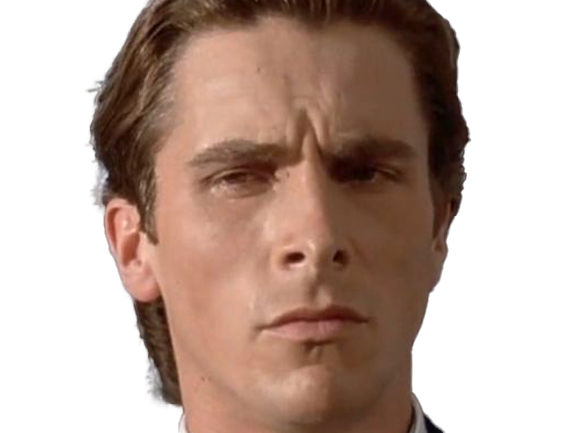 patrick bateman christian bale psychopathe tueur fou bg sigma reussite argent american psycho chad brun