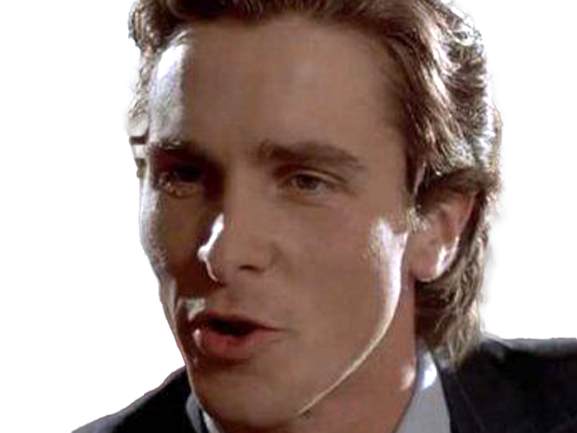 patrick bateman christian bale psychopathe tueur fou bg sigma reussite argent american psycho chad brun