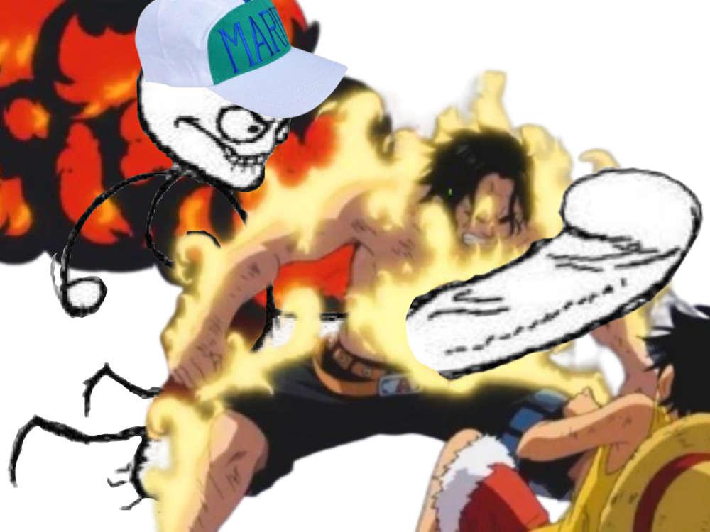 one piece akainu ace luffy marineford mort grosse bite aya