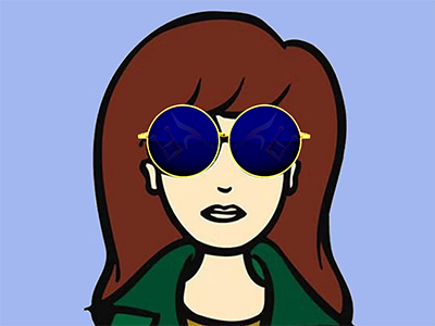 daria lunette elton balse cynique rousse eveille golem