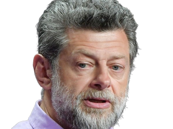 andy clement serkis acteur realisateur producteur motioncapture capturedemouvement britannique anglais cinquantenaire quinquagenaire cinquantaine homme barbu