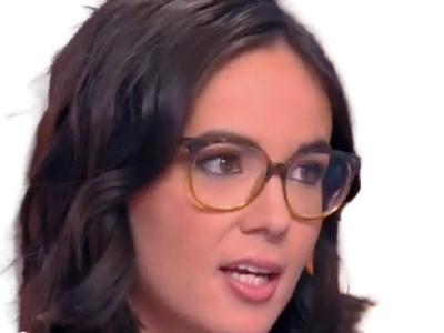 agathe auproux journaliste chroniqueuse francaise vietnamienne asiatique metis tpmp lunettes brune vingtaine vingtenaire 2010s