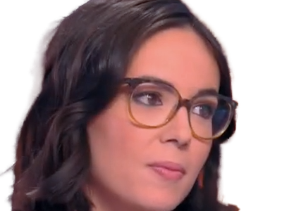 agathe auproux journaliste chroniqueuse francaise vietnamienne asiatique metis tpmp lunettes brune vingtaine vingtenaire 2010s