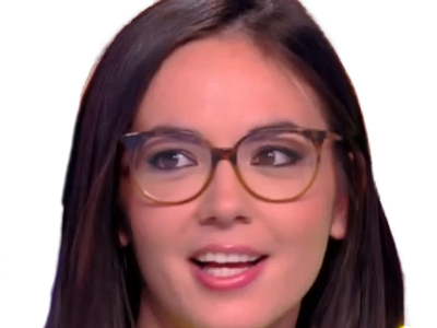 agathe auproux journaliste chroniqueuse francaise vietnamienne asiatique metis tpmp lunettes brune vingtaine vingtenaire 2010s