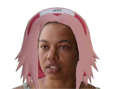gaelle koh lanta la revanche des 4 terres sakura haruno naruto cheveux roses