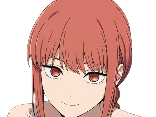 makima moupe chainsaw man waifu potential eleve chien wouf bark waf rousse anime manga