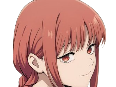 makima moupe chainsaw man waifu potential eleve chien wouf bark waf rousse anime manga