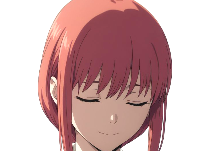 makima moupe chainsaw man waifu potential eleve chien wouf bark waf rousse anime manga