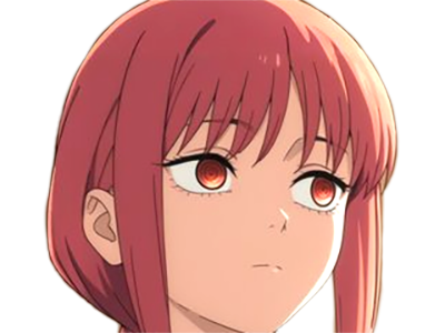 makima moupe chainsaw man waifu potential eleve chien wouf bark waf rousse anime manga