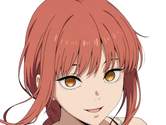 makima moupe chainsaw man waifu potential eleve chien wouf bark waf rousse anime manga