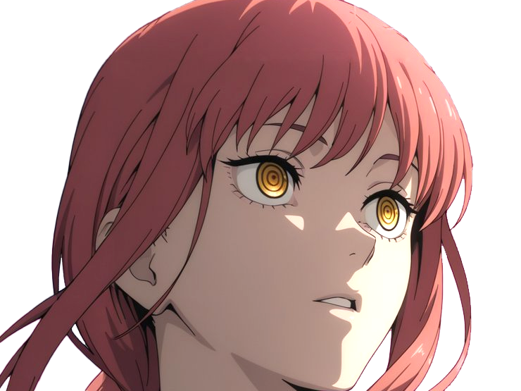 makima moupe chainsaw man waifu potential eleve chien wouf bark waf rousse anime manga