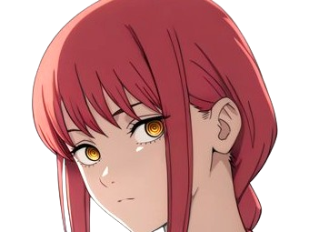 makima moupe chainsaw man waifu potential eleve chien wouf bark waf rousse anime manga