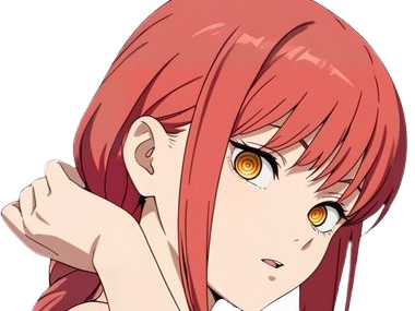 makima moupe chainsaw man waifu potential eleve chien wouf bark waf rousse anime manga