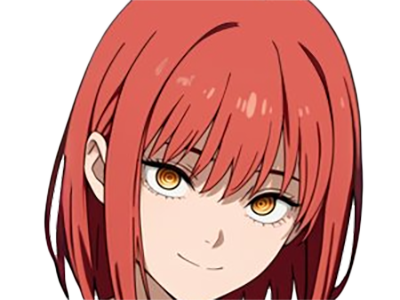 makima moupe chainsaw man waifu potential eleve chien wouf bark waf rousse anime manga