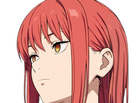makima moupe chainsaw man waifu potential eleve chien wouf bark waf rousse anime manga