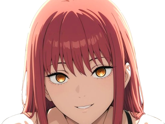 makima moupe chainsaw man waifu potential eleve chien wouf bark waf rousse anime manga