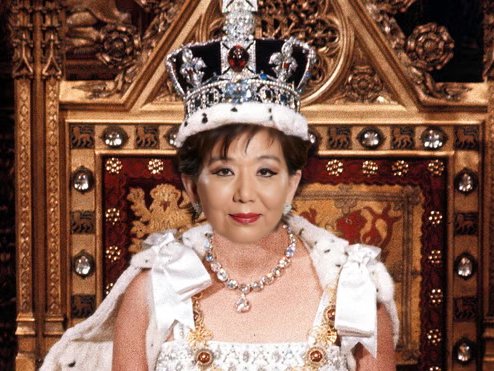 michele kang michelle queen reine couronne trone ol olympique lyonnais