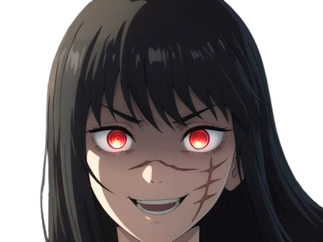 yoru asa mitaka chainsaw man waifu anime manga possedee fille femme cheveux-noirs yeux-rouges