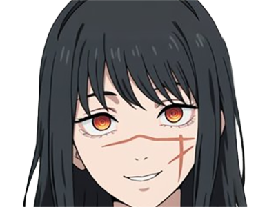 yoru asa mitaka chainsaw man waifu anime manga possedee fille femme cheveux-noirs yeux-rouges