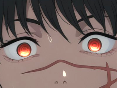 yoru asa mitaka chainsaw man waifu anime manga possedee fille femme cheveux-noirs yeux-rouges