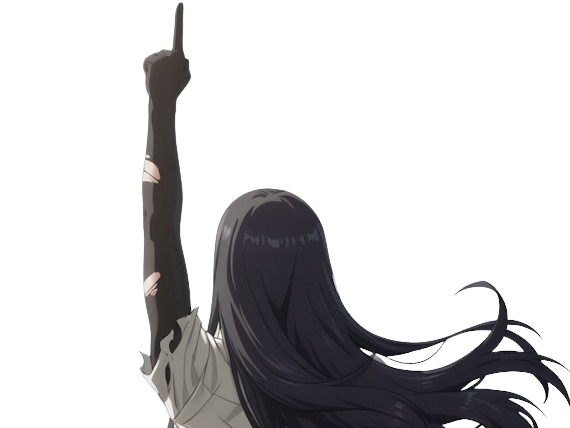 yoru asa mitaka chainsaw man waifu anime manga possedee fille femme cheveux-noirs yeux-rouges