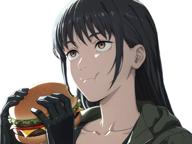 yoru asa mitaka chainsaw man waifu anime manga possedee fille femme cheveux-noirs yeux-rouges