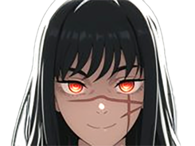 yoru asa mitaka chainsaw man waifu anime manga possedee fille femme cheveux-noirs yeux-rouges