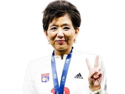 michele kang ol olympique lyonnais presidente sauveuse coreenne paz peace deux yongmee