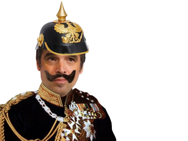 michael gerlinger kaiser moustache casque a pointe