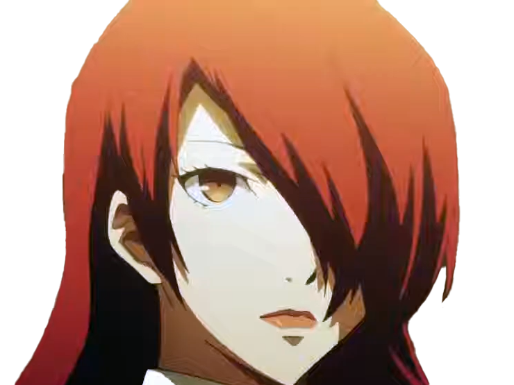 mitsuru kirijo sees persona 3 reload anime manga jeu rousse femme waifu eleve presidente bde