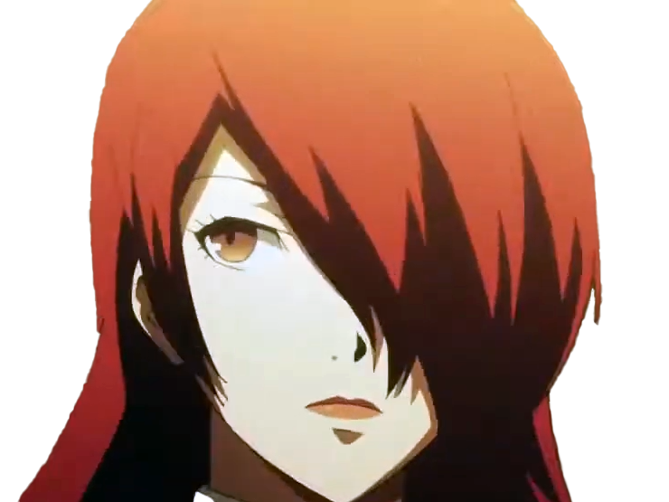 mitsuru kirijo sees persona 3 reload anime manga jeu rousse femme waifu eleve presidente bde