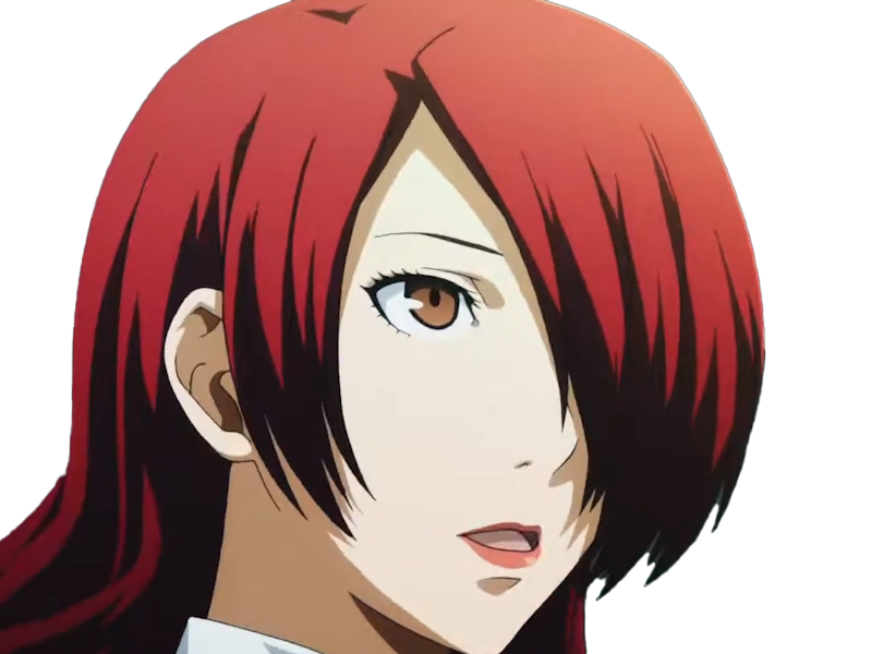 mitsuru kirijo sees persona 3 reload anime manga jeu rousse femme waifu eleve presidente bde