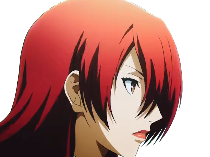 mitsuru kirijo sees persona 3 reload anime manga jeu rousse femme waifu eleve presidente bde