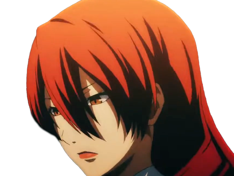 Sticker mitsuru kirijo sees persona 3 reload anime manga jeu rousse femme waifu eleve presidente bde par Dark-63
